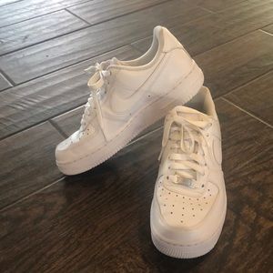 Nike Air Force 1s.